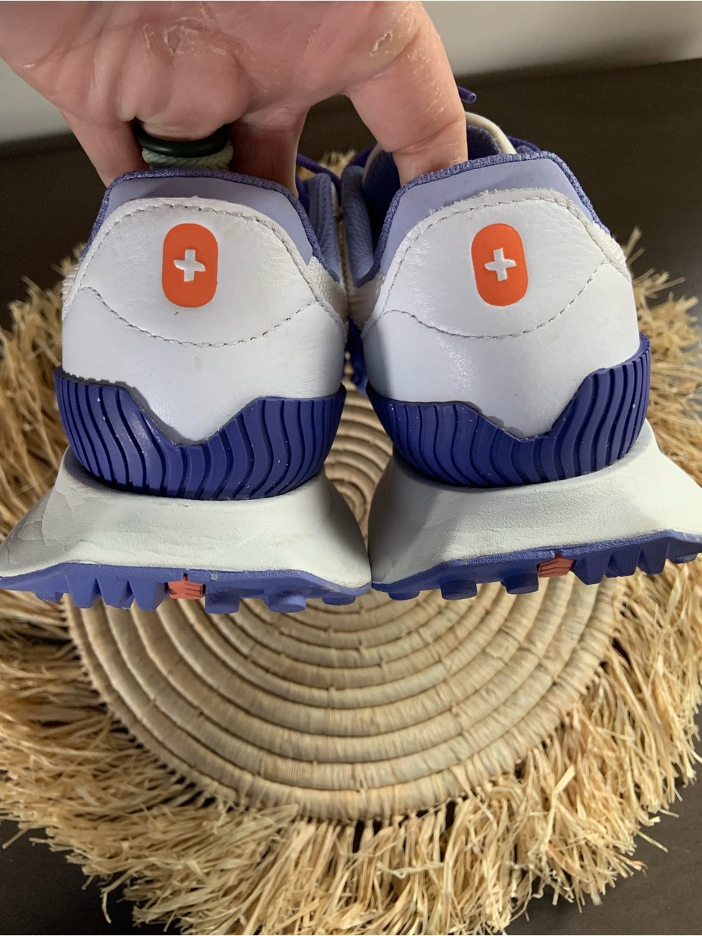 NEW BALANCE X FIGS XC-72 Clemson Orange Purple Sneakers M6 W7.5 - Picture 8 of 13